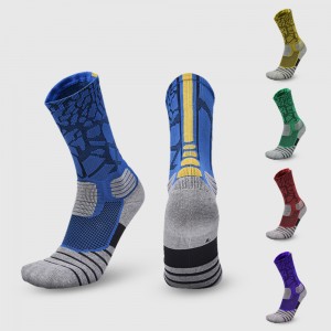 Mid-Calf Socks Classic Basketball Multiple Colors Sports Socks